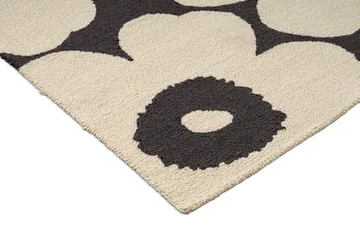 Tapis Unikko outdoor - Charcoal-white, 140x200 cm - Marimekko
