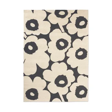 Tapis Unikko outdoor - Charcoal-white, 250x350 cm - Marimekko