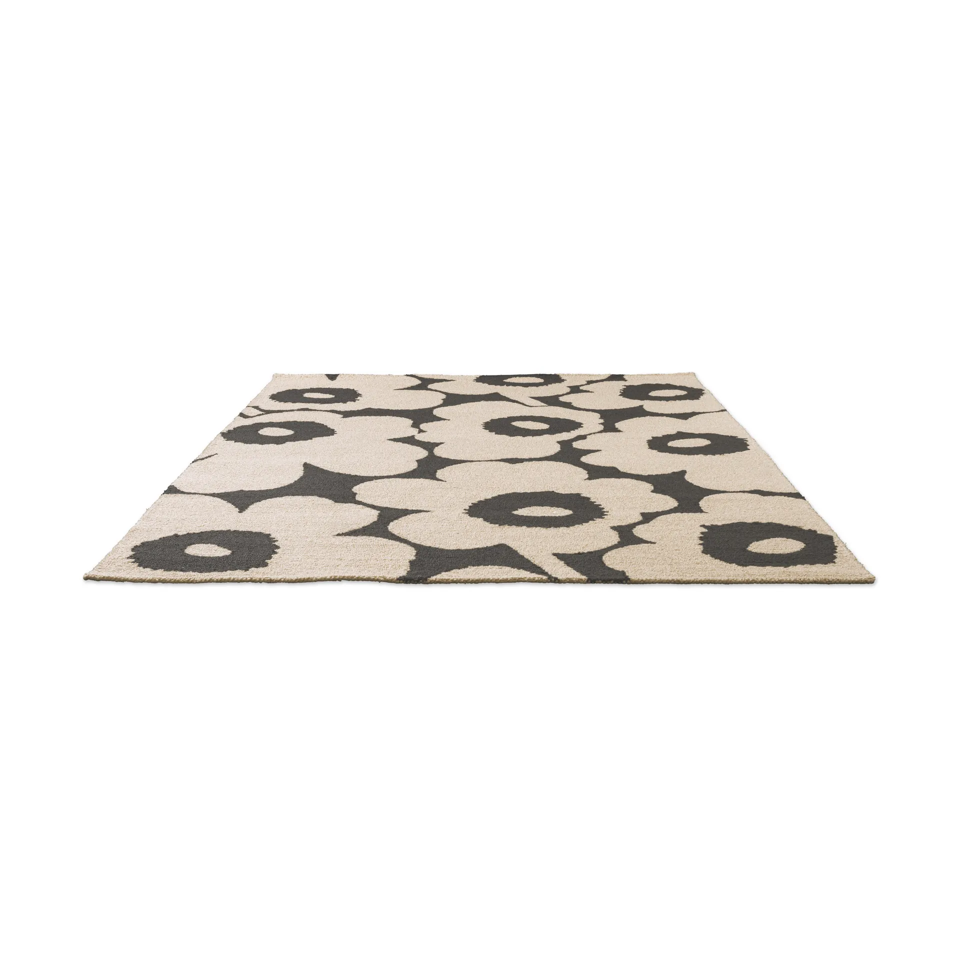 Tapis Unikko outdoor, Charcoal-white, 250x350 cm Marimekko