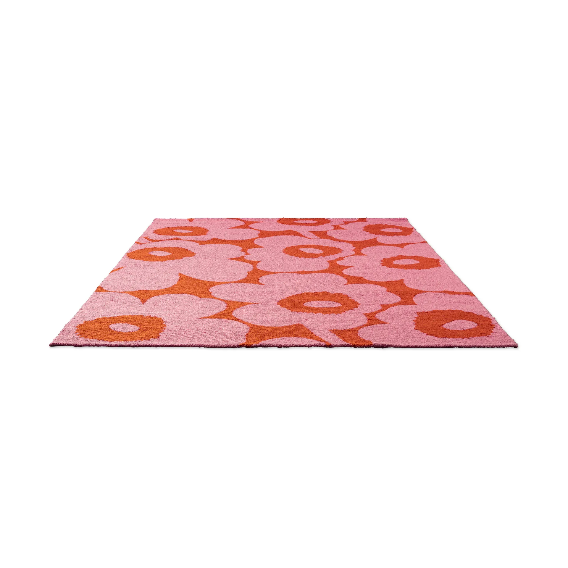 Tapis Unikko outdoor, Pink-orange, 140x200 cm Marimekko