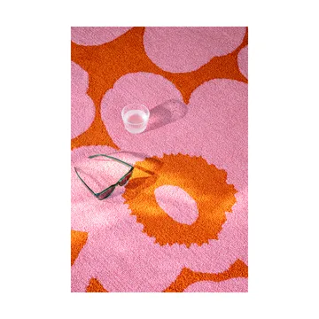 Tapis Unikko outdoor - Pink-orange, 200x280 cm - Marimekko