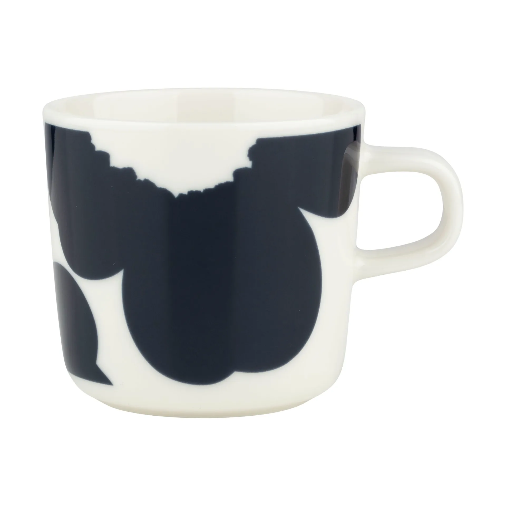 Tasse à café Iso Unikko 20 cl, White-dark blue Marimekko