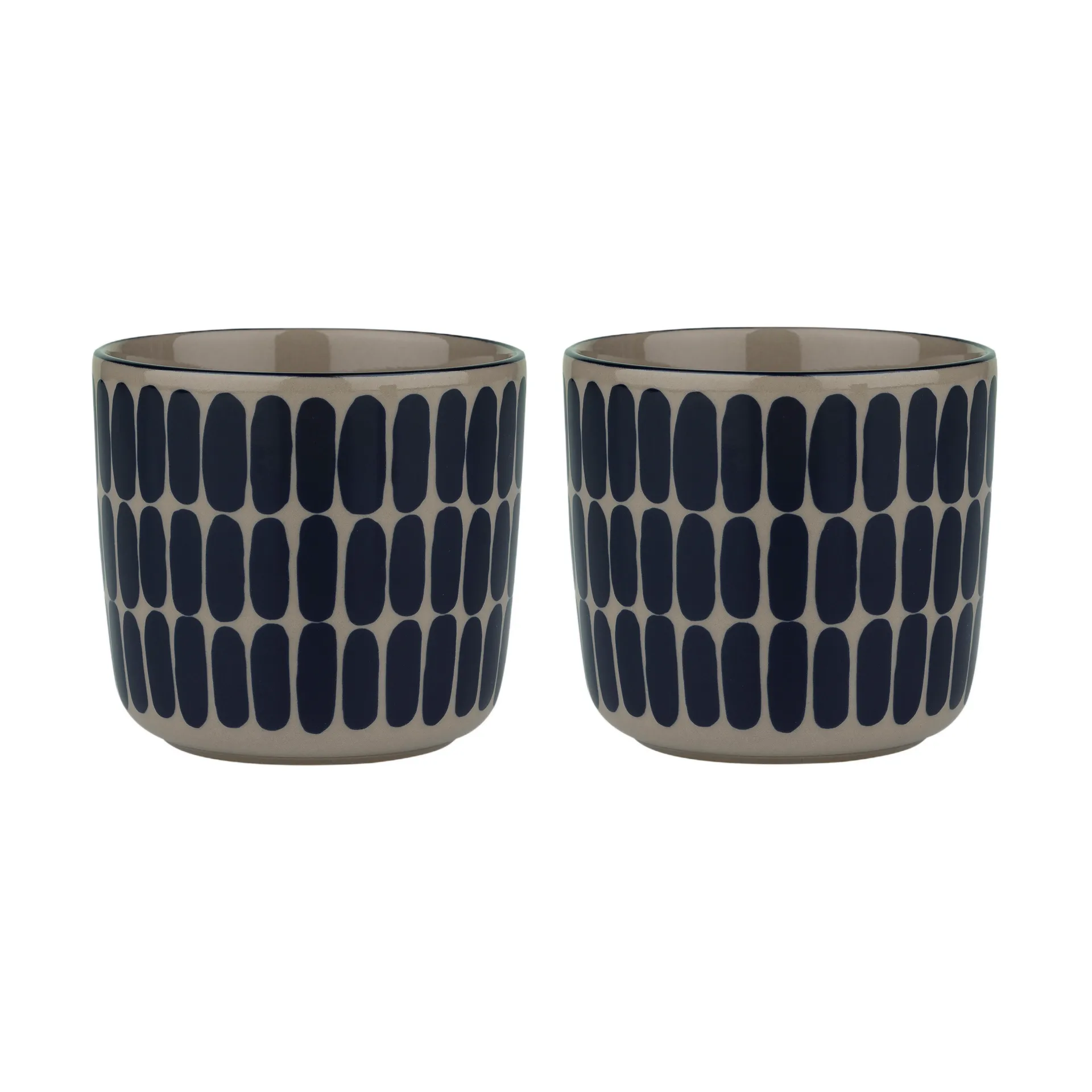 Tasse à café sans anse Alku 20 cl Lot de 2, Terra-dark blue Marimekko