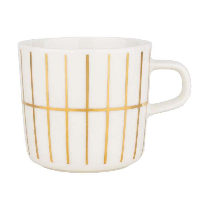 Tasse à café Tiiliskivi 20 cl - White-gold - Marimekko