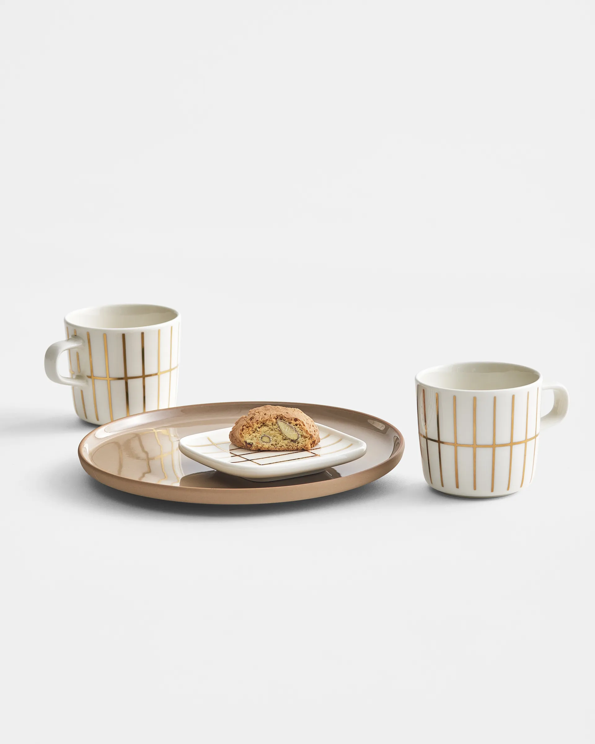 Tasse à café Tiiliskivi 20 cl, White-gold Marimekko
