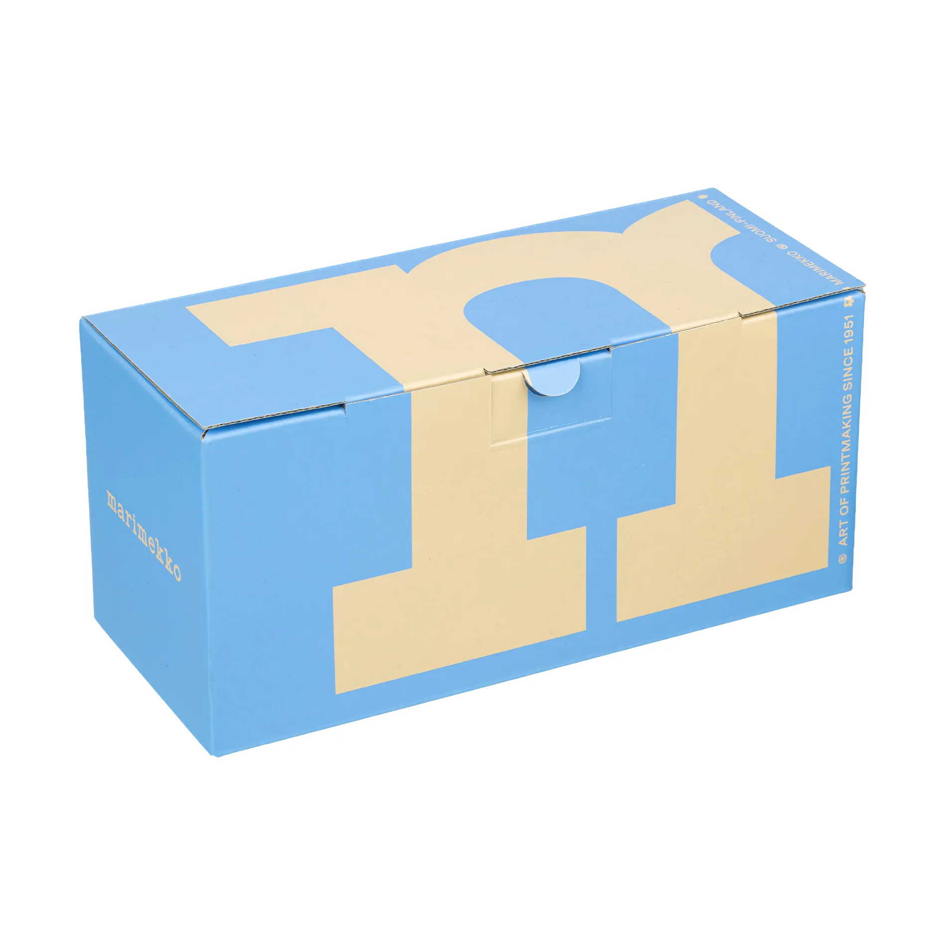 Tasse Juhla Unikko 25 cl Lot de 2, White-light blue-sand-orange red Marimekko