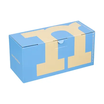 Tasse Juhla Unikko 25 cl Lot de 2 - White-light blue-sand-orange red - Marimekko