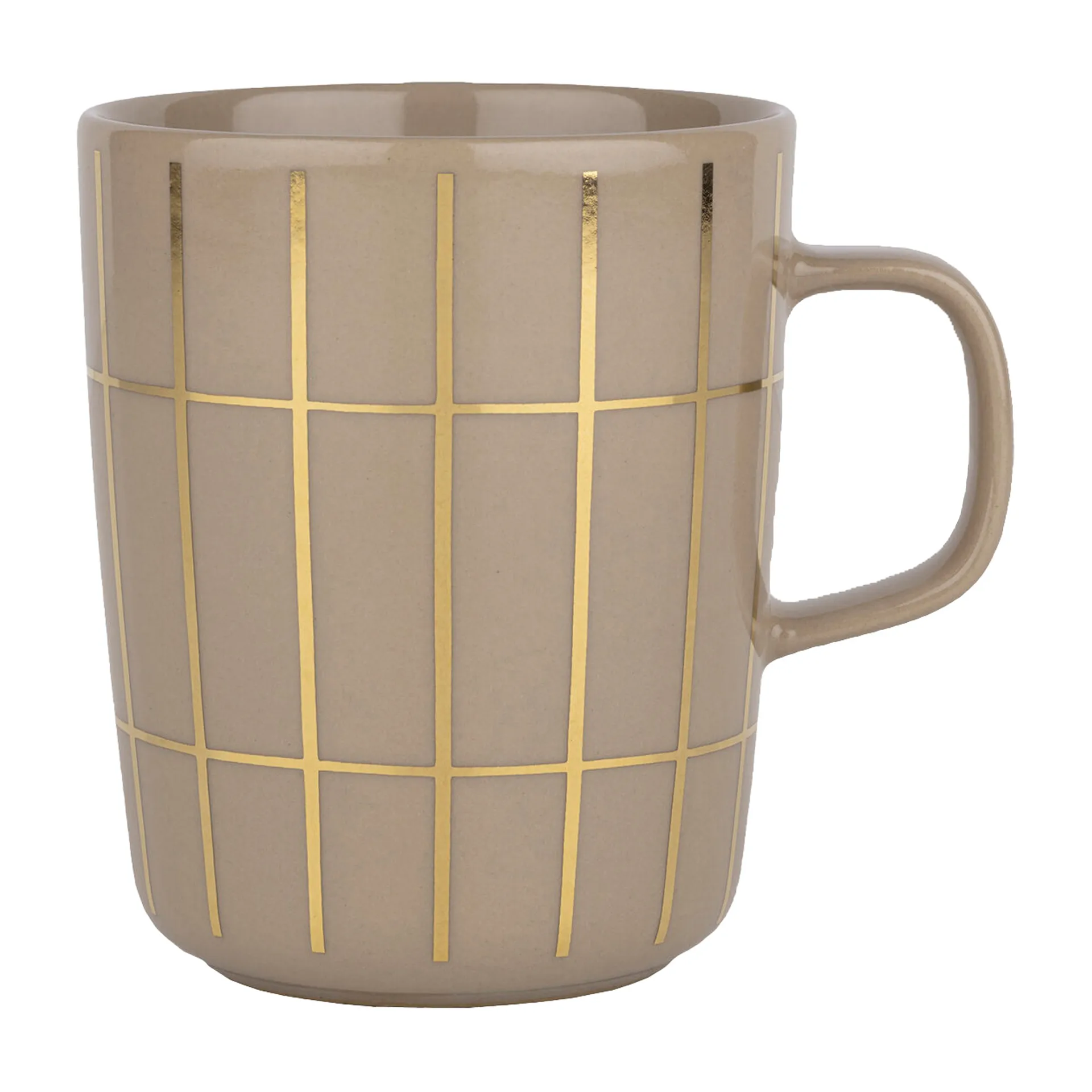 Tasse Tiiliskivi metal 25 cl, Beige-or Marimekko
