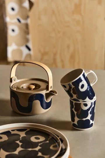 Théière Seireeni 7 dl - Terra-bleu foncé - Marimekko
