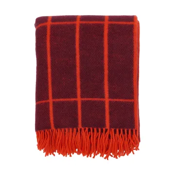 Tiiliskivi plaid - Prune-orange red - Marimekko