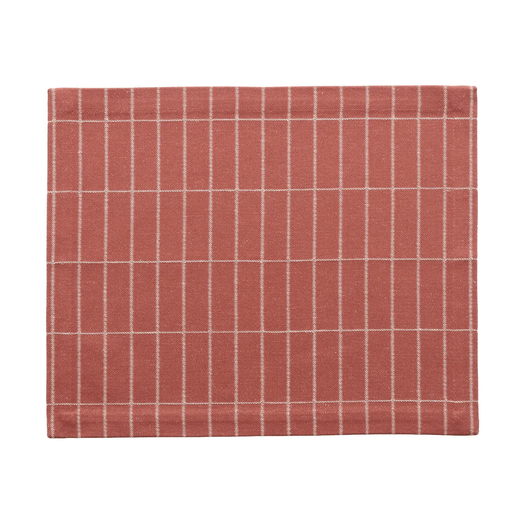Tiiliskivi set de table tissé, Chestnut-off white, 31x42 cm Marimekko