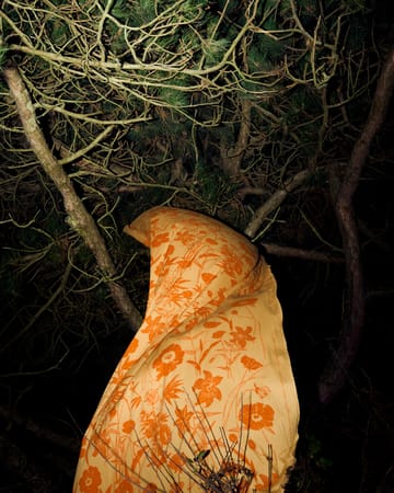 Tissu en coton Perenna - Caramel-burnt orange - Marimekko