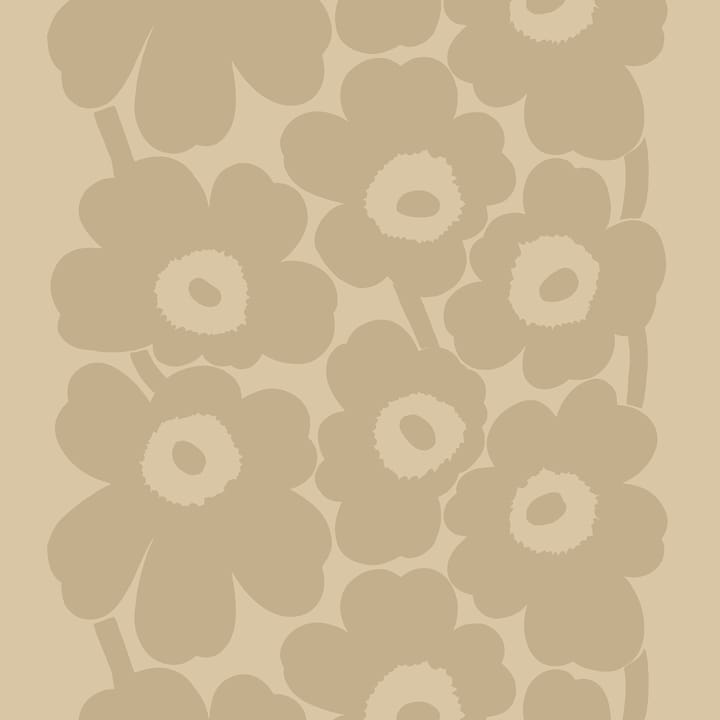 Tissu en lin Unikko - Beige - Marimekko