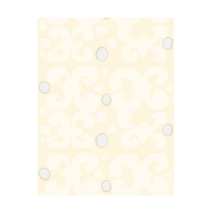 Tissu Keidas - Chalk-natural white-silver grey-sateen - Marimekko