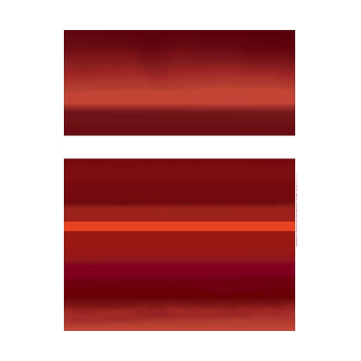 Tissu Selänne - Red-Dark red-wine red - Marimekko