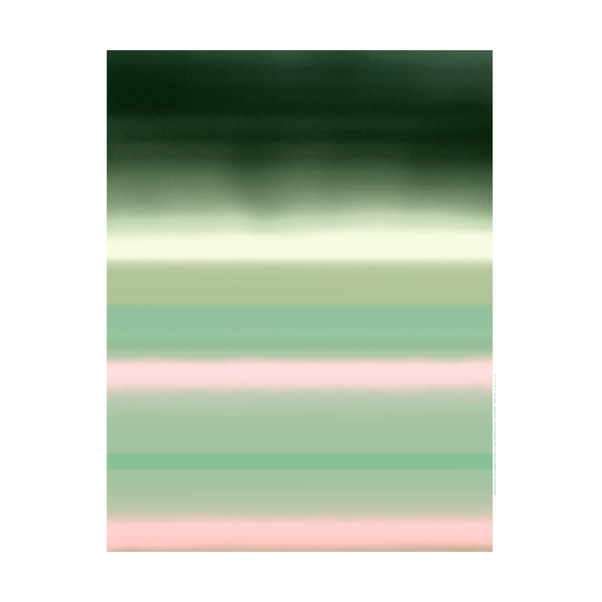 Tissu Selänne, Vert Marimekko