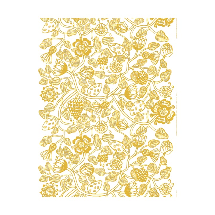 Tissu Tiara - White-gold - Marimekko