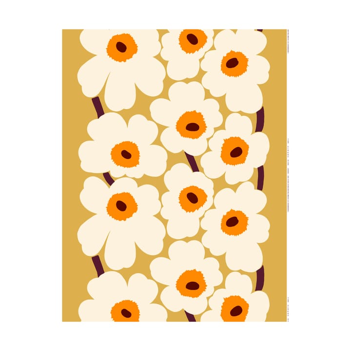 Tissu Unikko - Beige - Marimekko