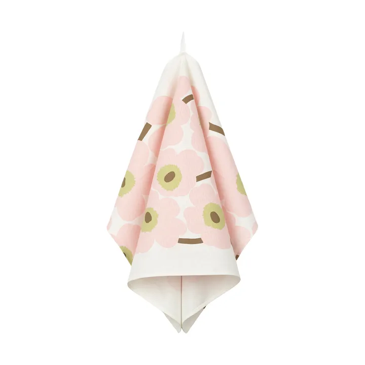 Torchon de cuisine Unikko 43x70 cm - Off white-pink-pear-sand - Marimekko