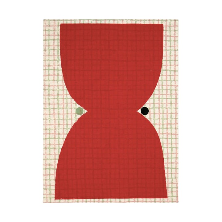 Torchon Kalendi & Losange 43x60 cm 2 Pièces - Cotton-red-green - Marimekko