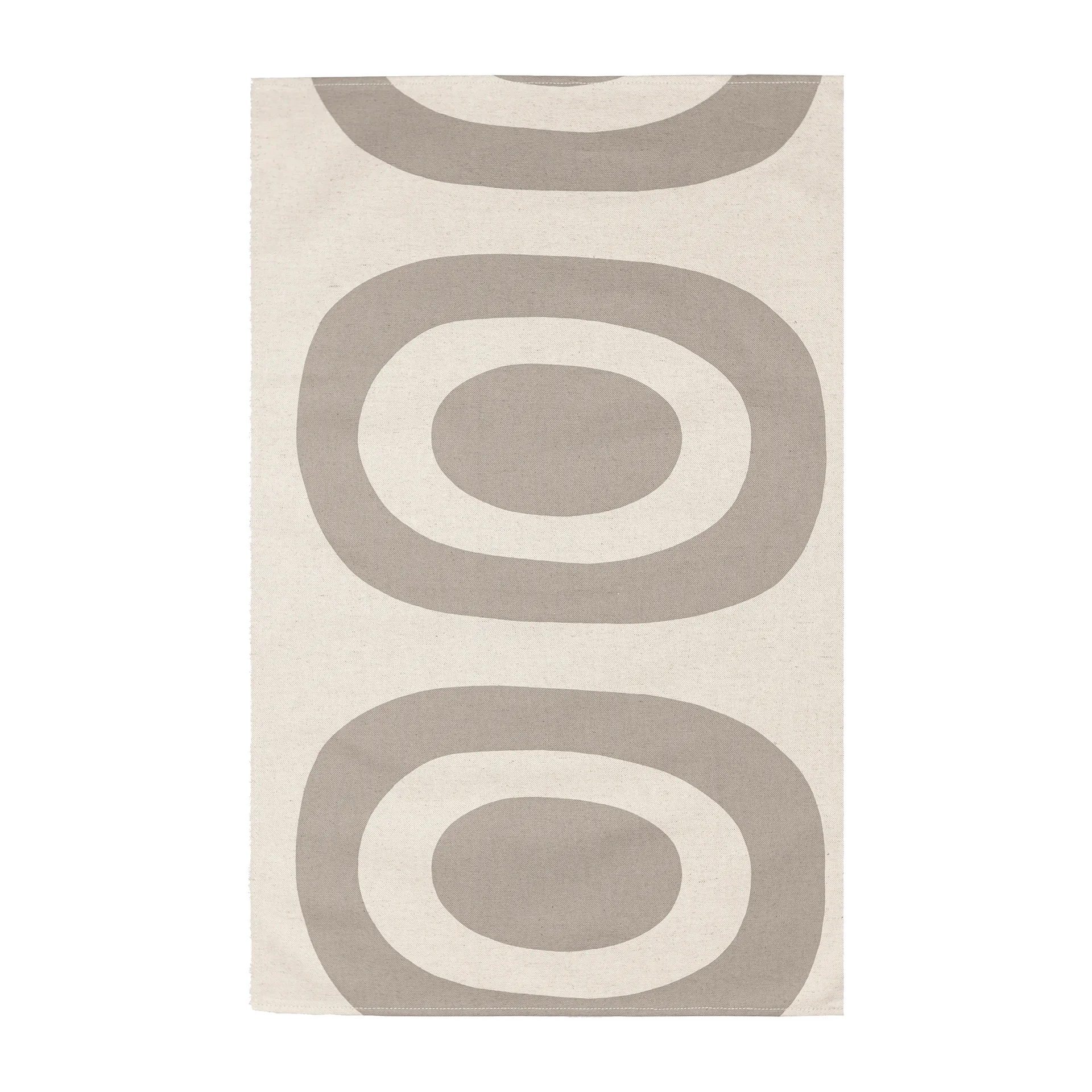 Torchon Melooni 70x43 cm, blanc-gris Marimekko