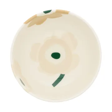 Unikko bol 3 dl - Beige-white-light sand-dark green - Marimekko
