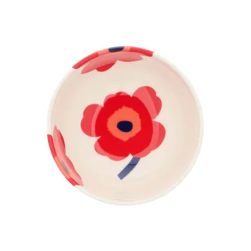 Unikko bol 3 dl - White-red-blue - Marimekko