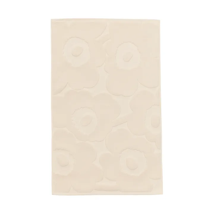 Unikko tapis de salle de bain - Off white - Marimekko