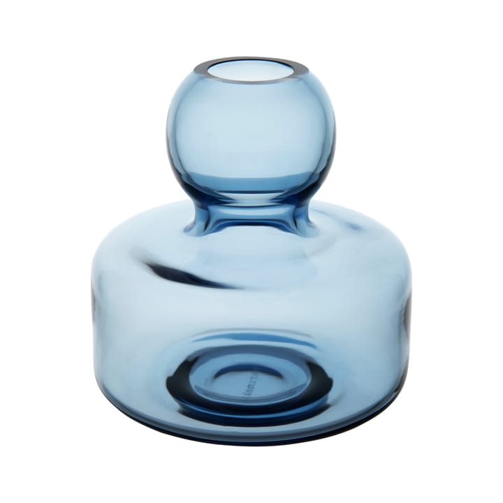 Vase Flower Ø10 cm - Bleu foncé - Marimekko