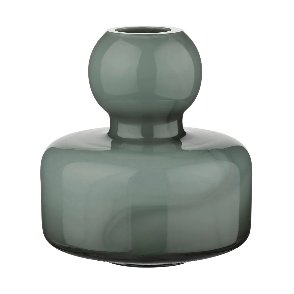 Vase Flower Ø10 cm, Charcoal Marimekko