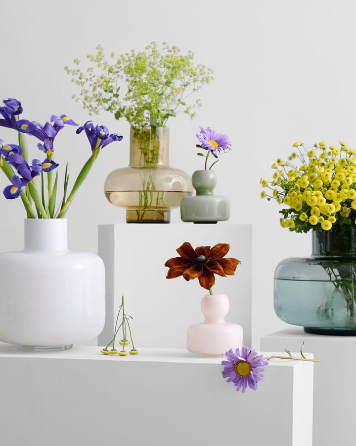 Vase Ming, blanc Marimekko