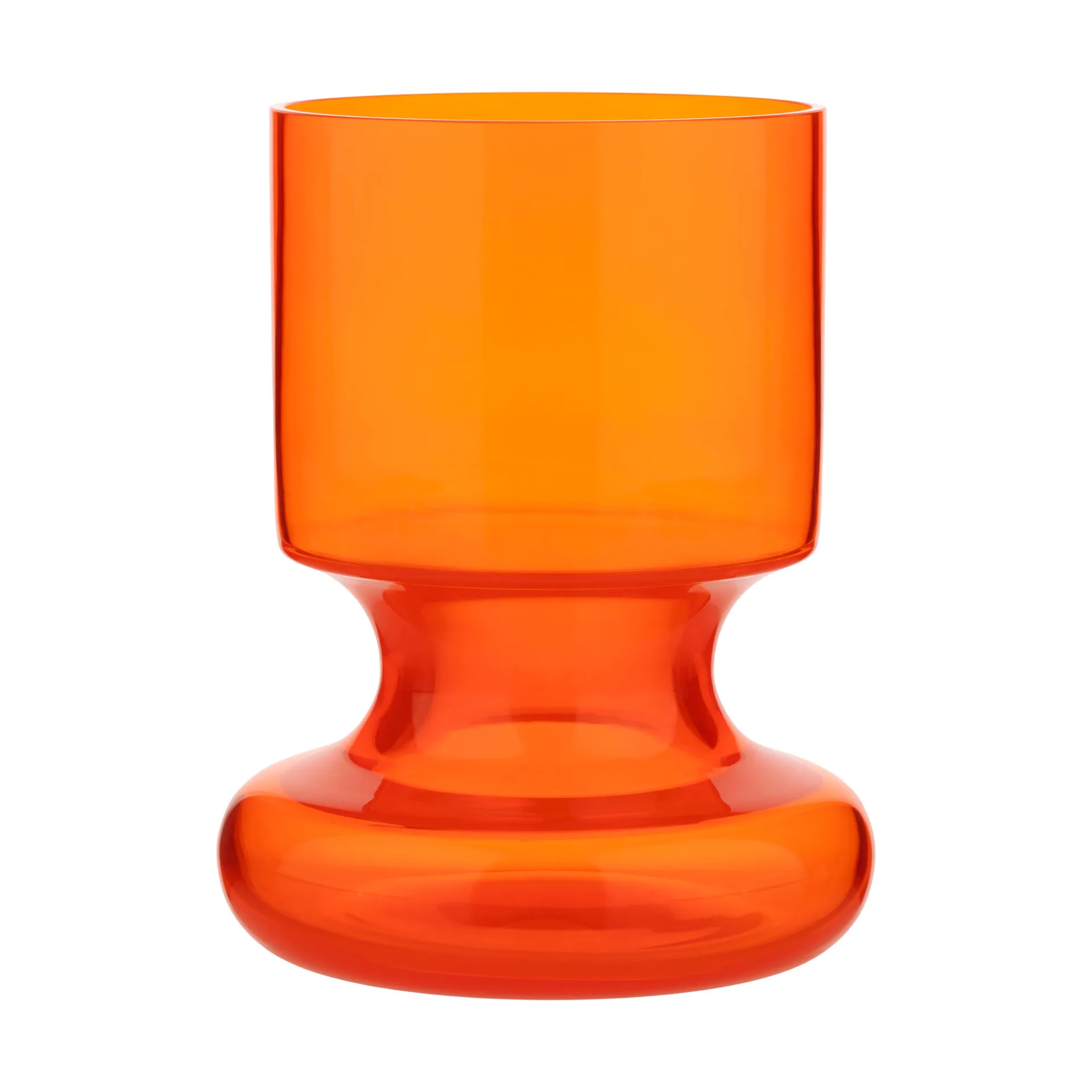 Vase Pokaali 15,5 cm, Orange Marimekko