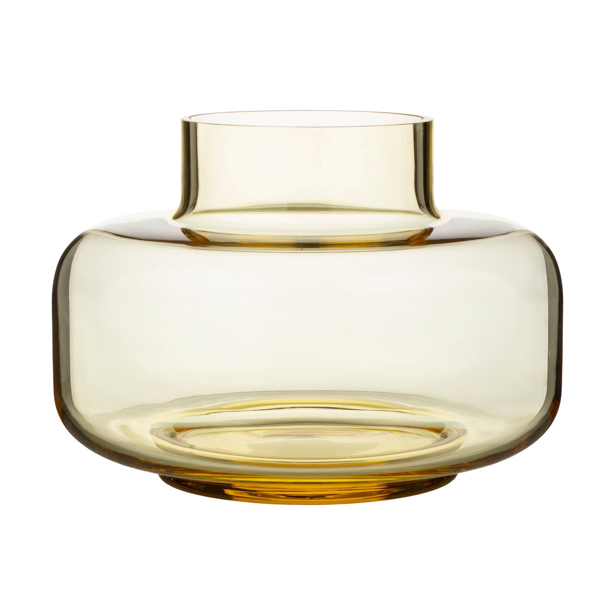 Marimekko Vase Urna 21 cm Pale jaune