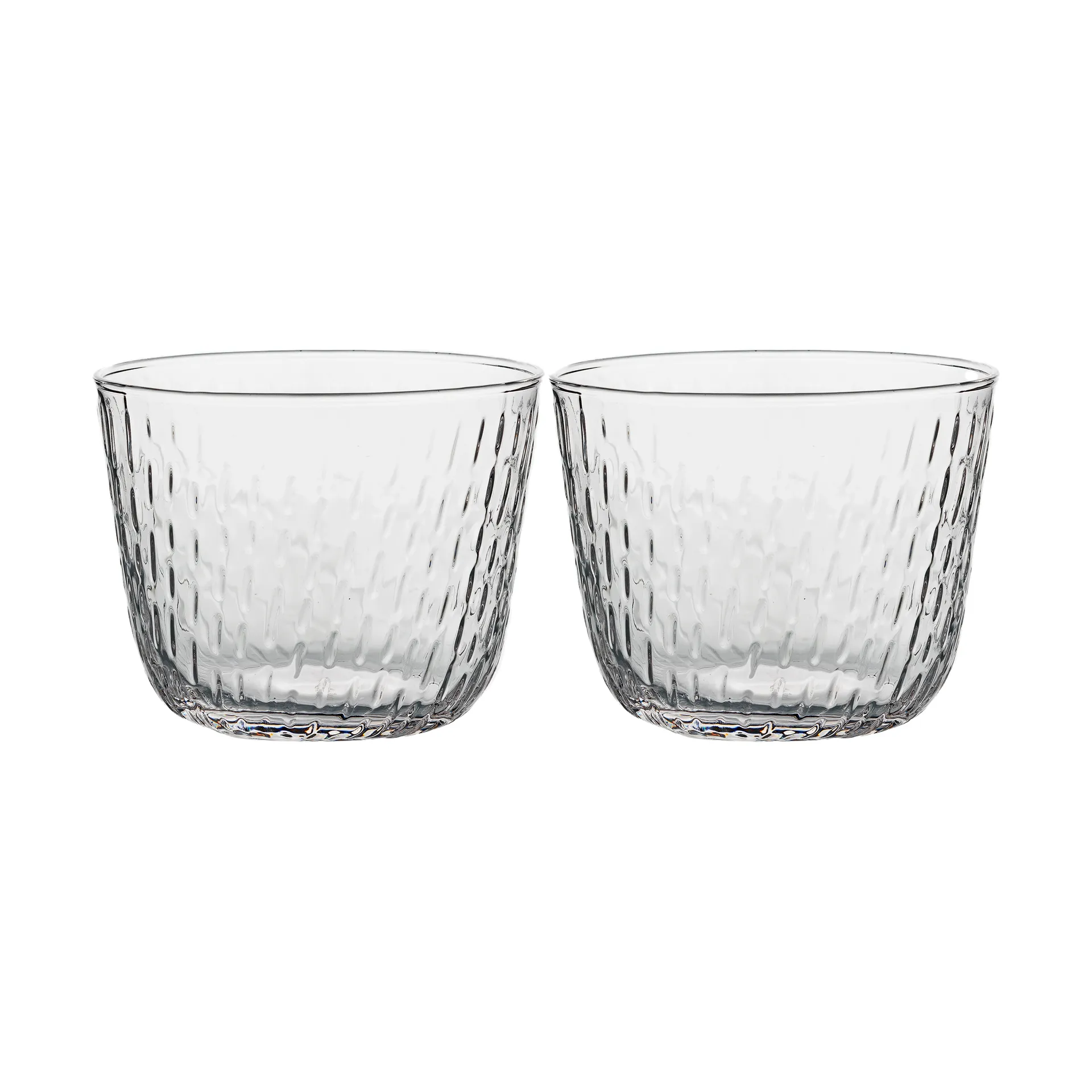 Verre Syksy 2 dl, lot de 2, Clear Marimekko