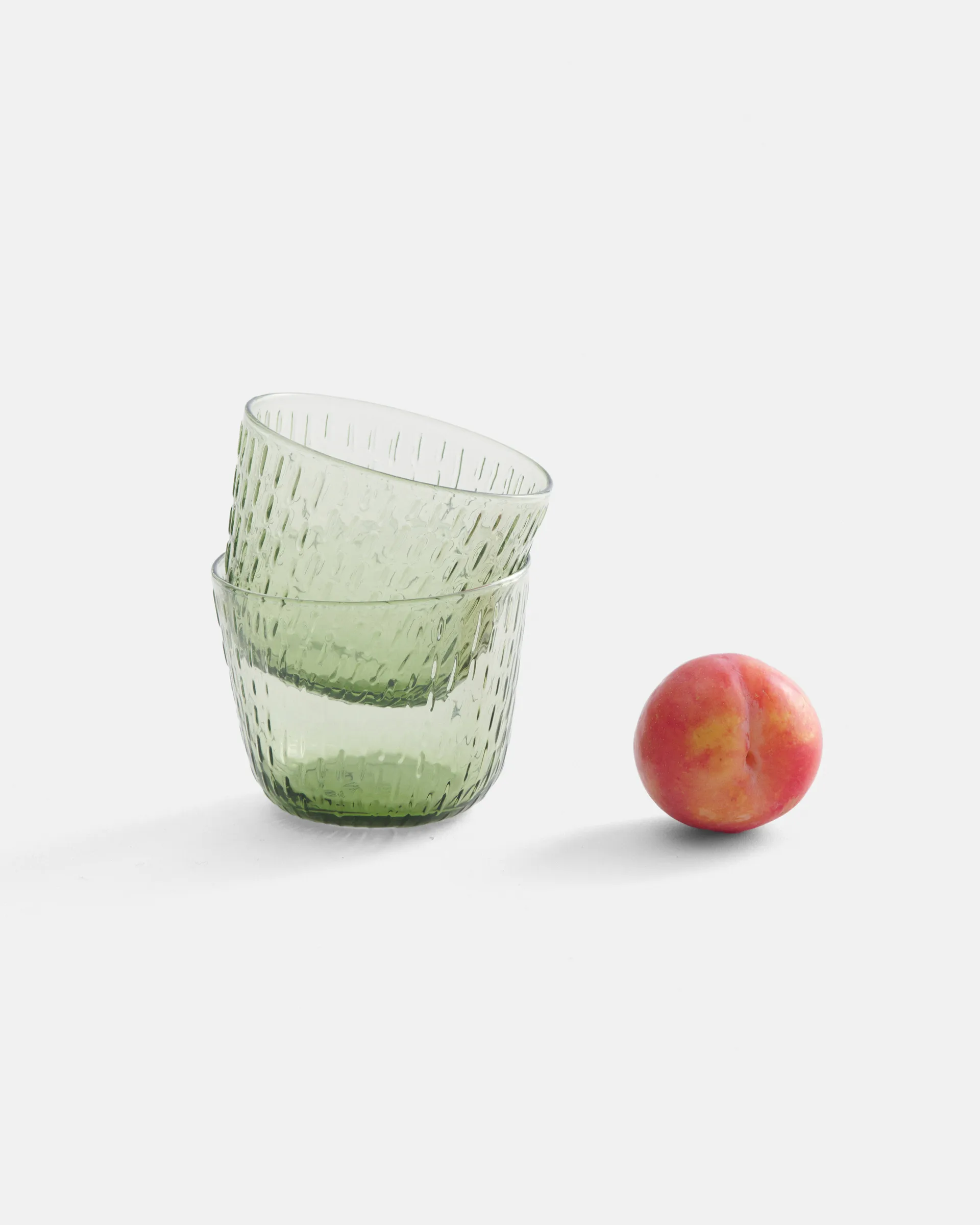 Verre Syksy 2 dl, lot de 2, Olive Marimekko