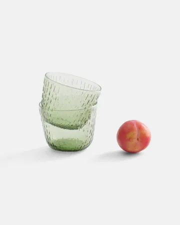 Verre Syksy 2 dl, lot de 2 - Olive - Marimekko