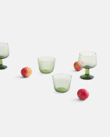 Verre Syksy 2 dl, lot de 2 - Olive - Marimekko
