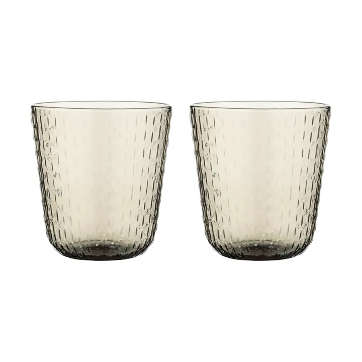 Verre Syksy tumbler 36 cl Lot de 2 - Brown - Marimekko