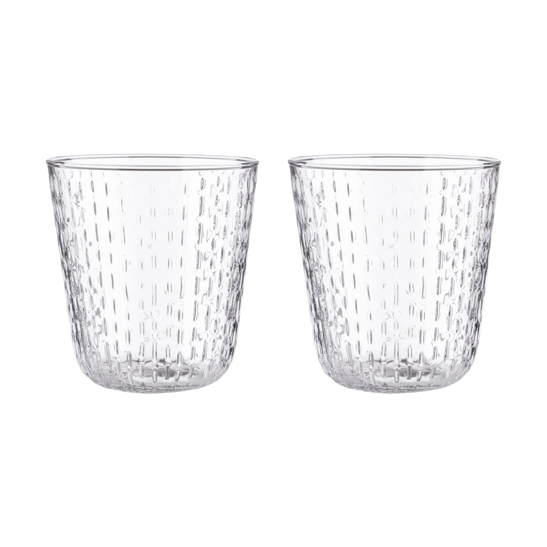 Verre Syksy tumbler 36 cl Lot de 2, Transparent Marimekko