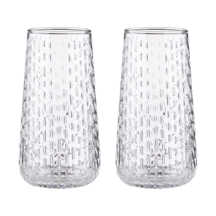 Verres Syksy long tumbler 2 pièces - Clear - Marimekko