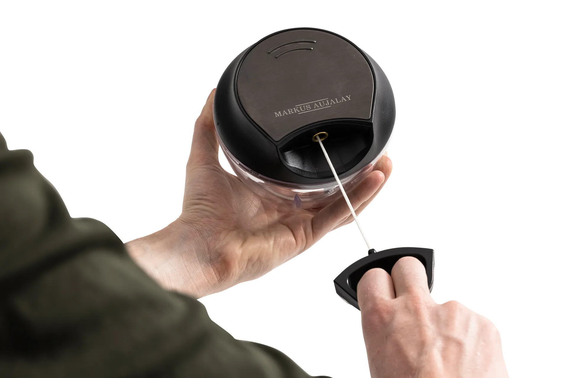 Hachoir à oignons Markus, Noir Markus Aujalay