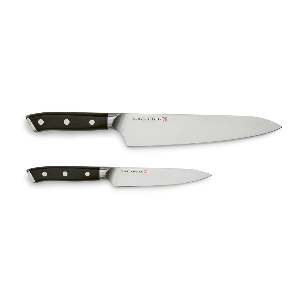Markus Aujalay Set de couteaux japonais Markus Classic Couteau de chef et couteau d'office