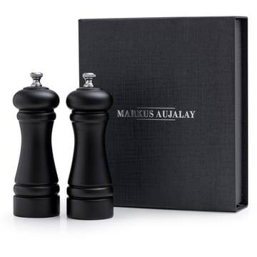 Set de moulin à sel et poivre Markus - Noir - Markus Aujalay