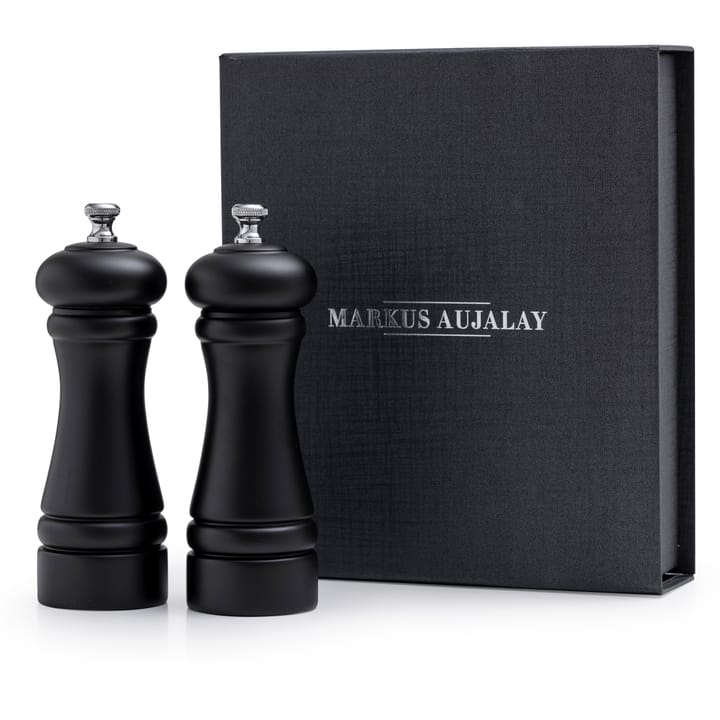 Set de moulin à sel et poivre Markus - Noir - Markus Aujalay