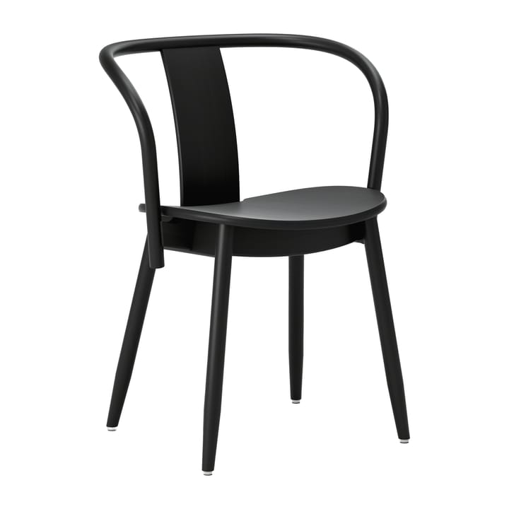 Chaise Icha - Hêtre teinté noir  - Massproductions