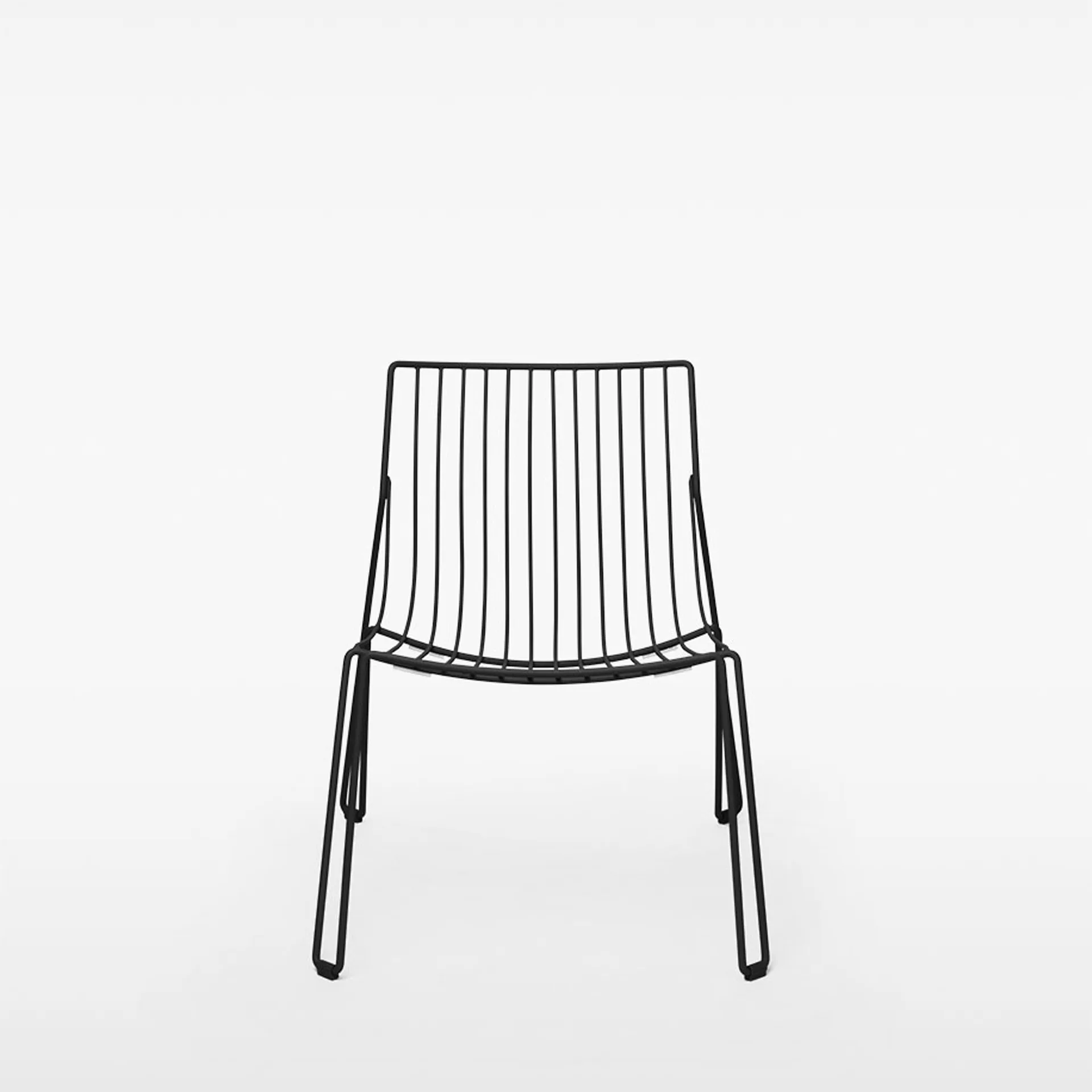 Chaise longue Tio easy chair, Black Massproductions