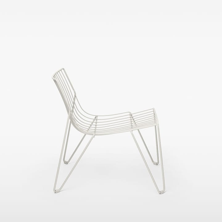 Chaise longue Tio easy chair - White - Massproductions