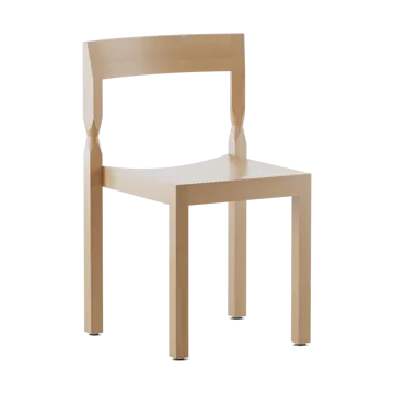 Chaise Woodwerk - Natural beech - Massproductions