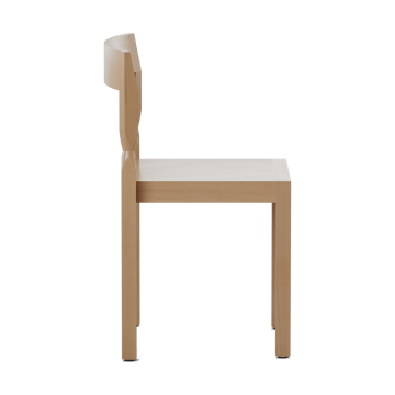 Chaise Woodwerk - Natural beech - Massproductions