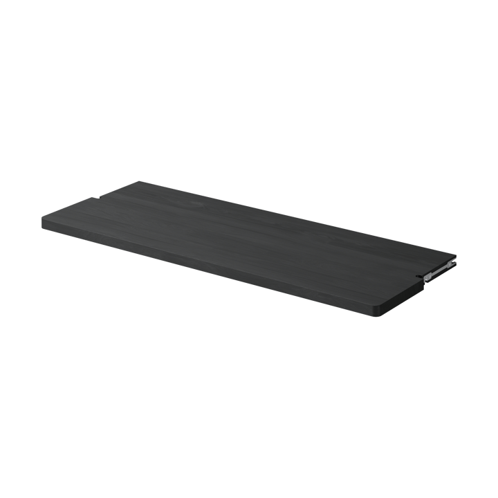 Étagère Gridlock Deep Shelf W800 - Black stained Ash - Massproductions